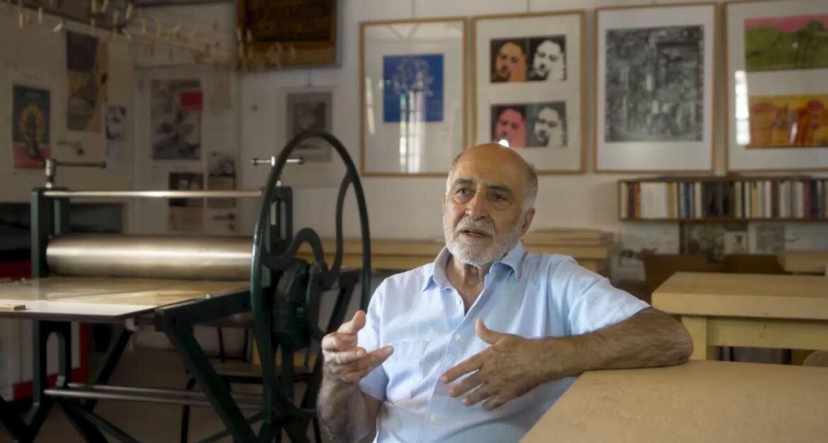 Τα έργα του βραβευμένου χαράκτη Χαμπή Τσαγγάρη ενθουσίασαν τους Μελβουρνιώτες